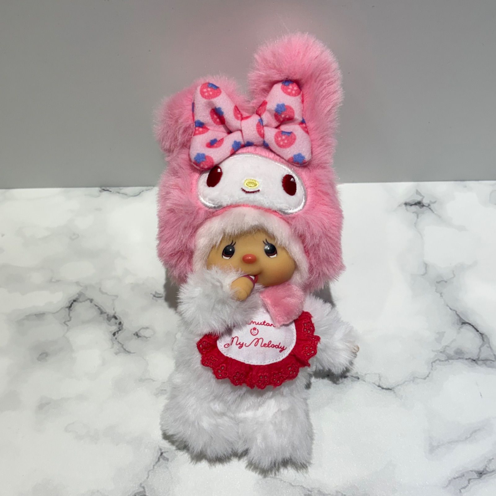 在庫あり・新品】チムたん × マイメロディ キーチェーン ぬいぐるみ