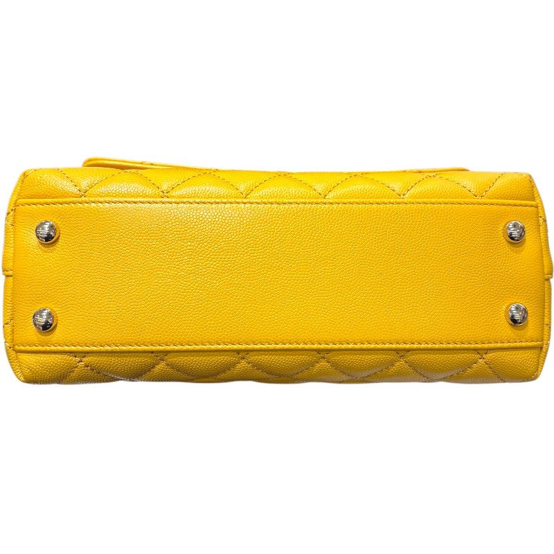 シャネル CHANEL ココハンドルXS A92990 ランダム イエロー シルバー