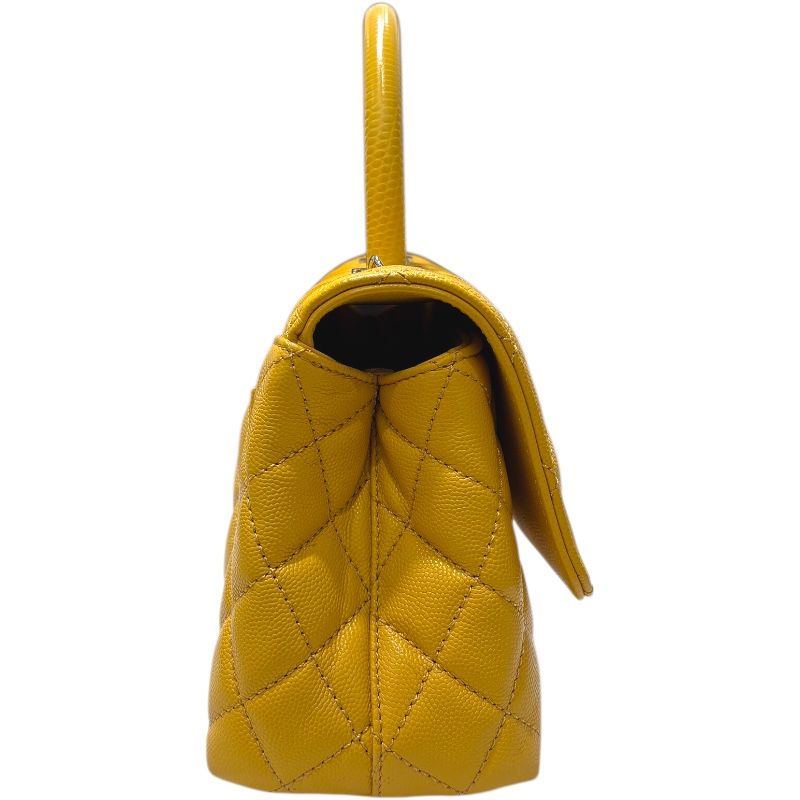 シャネル CHANEL ココハンドルXS A92990 ランダム イエロー シルバー