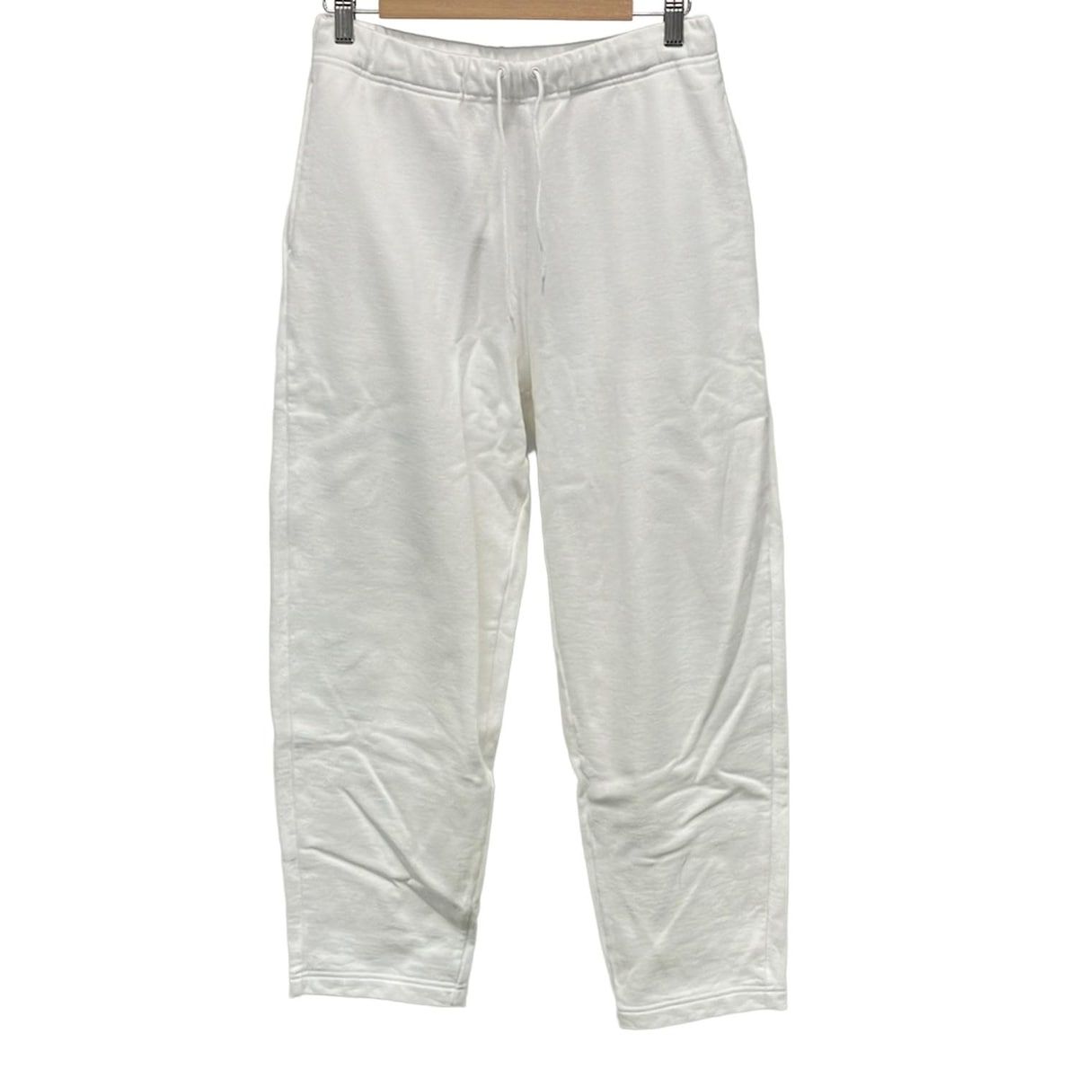 LOEFF ロエフ パンツ サイズ0 XS レディース 白 フルレングス ウエストゴム