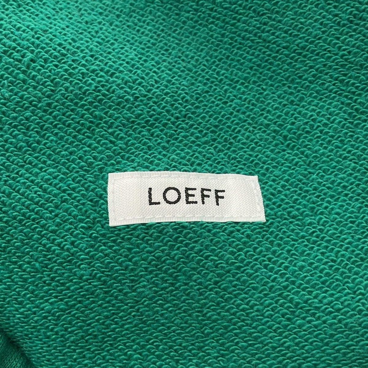  LOEFF ロエフ パンツ サイズ0 XS レディース グリーン フルレングス ウエストゴム その他 パンツ