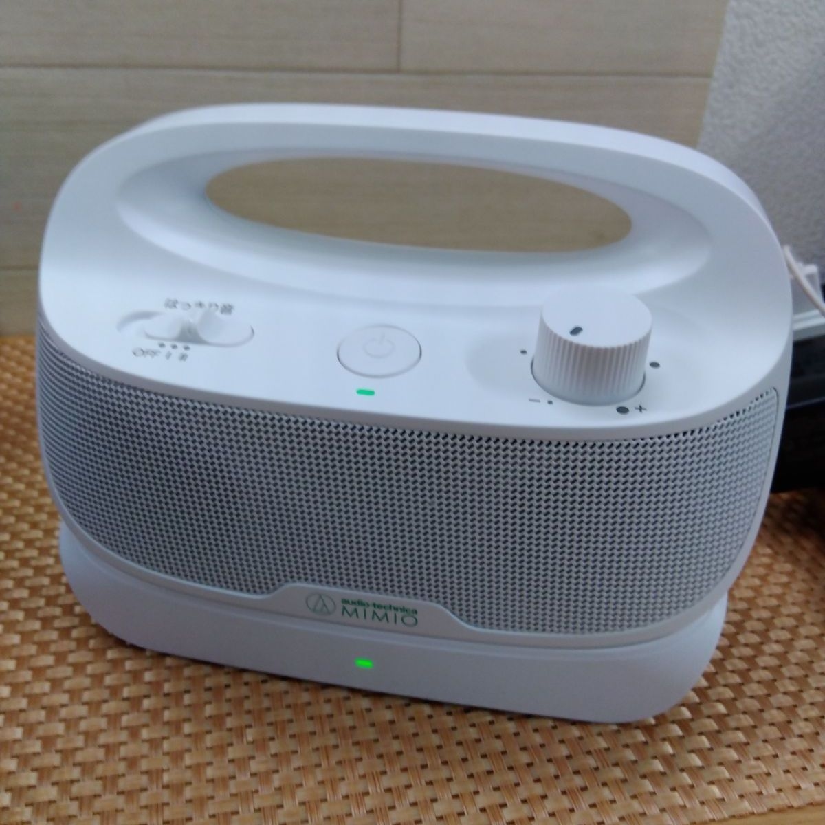 オーディオテクニカ　mimio 集音器　収音機 オーディオテクニカ audio-technica MIMIO SOUND MOVE ATMM-SP780TV WH