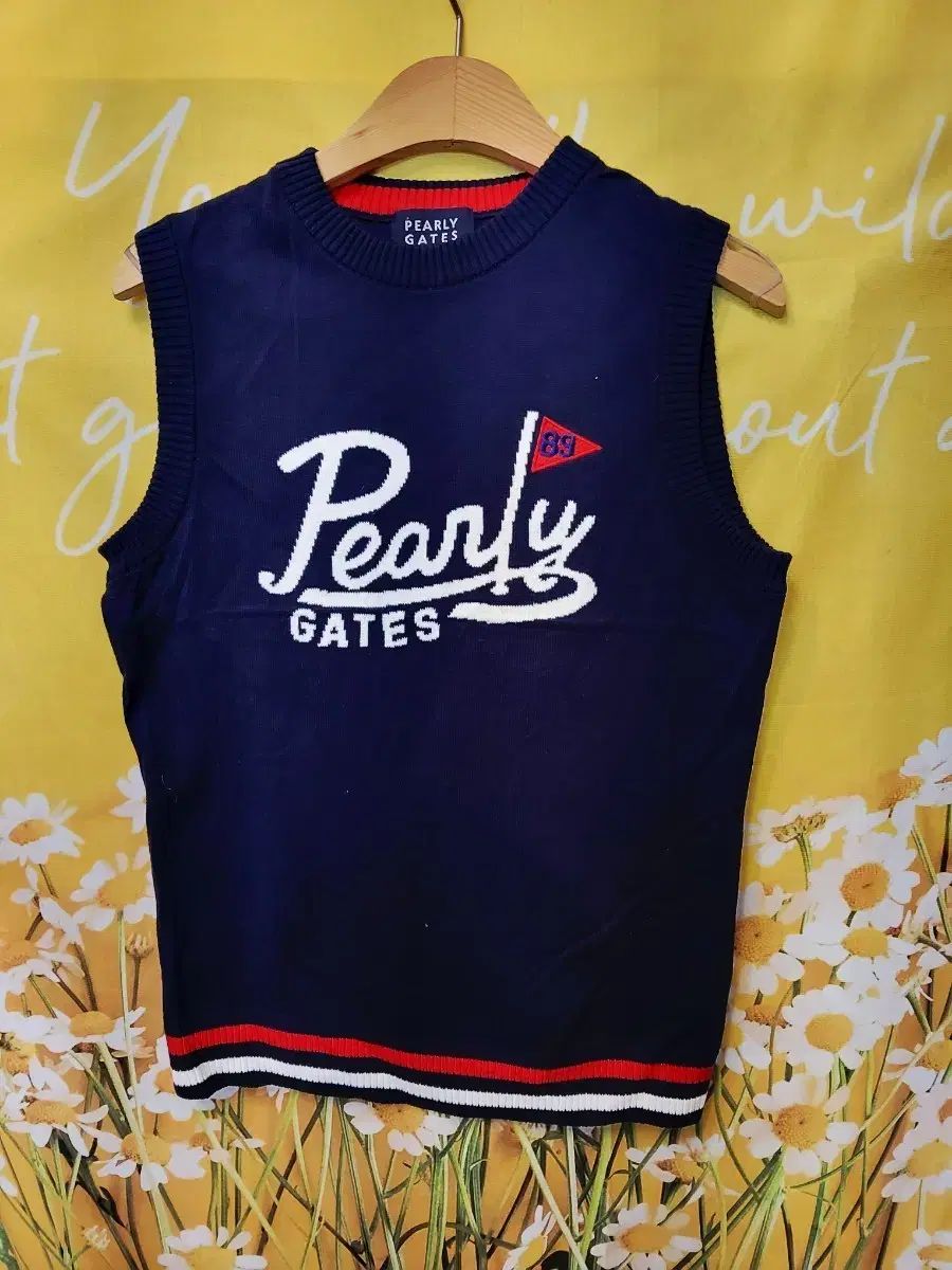 PEARLY GATES ニット ベスト ネイビー S - メルカリ