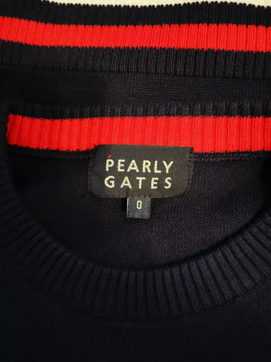 PEARLY GATES ニット ベスト ネイビー S - メルカリ