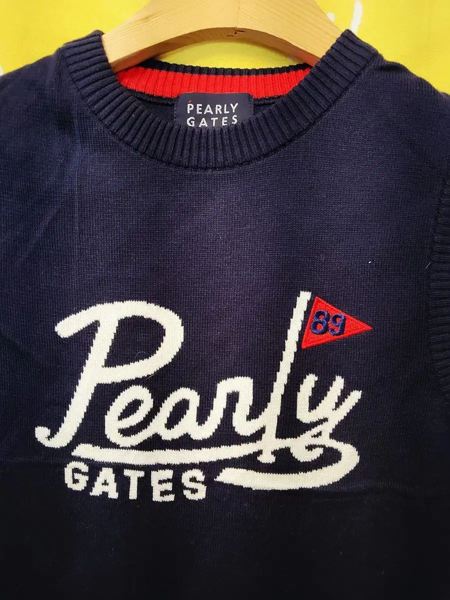 PEARLY GATES ニット ベスト ネイビー S - メルカリ