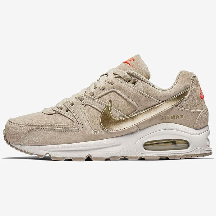 ナイキ エア マックス コマンド W AIR MAX COMMAND PRM ストリング ハイパーオレンジ メタリックゴールドグレイン 718896-228 24.5 cm