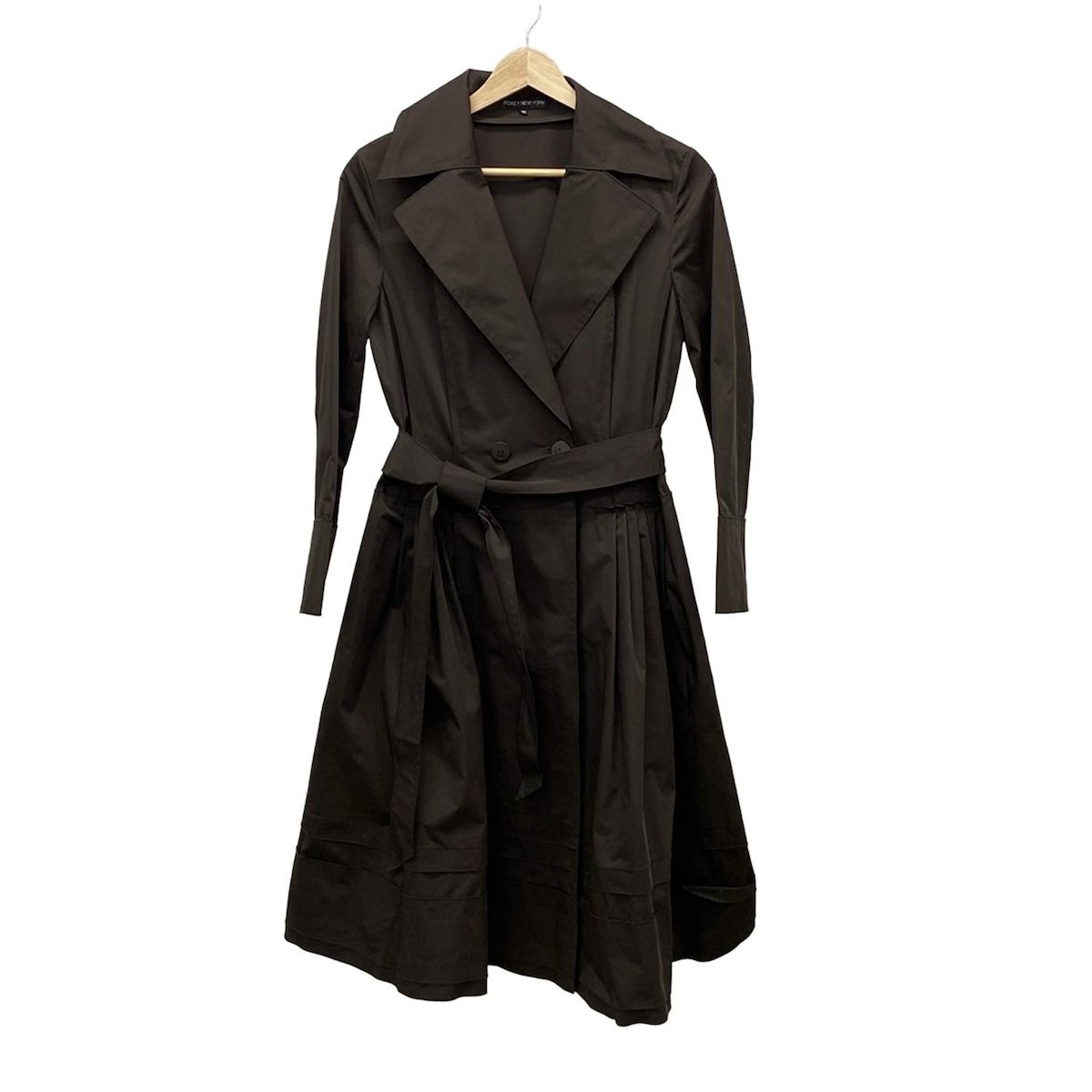 FOXEY NEW YORK フォクシー / レザーロングコート FOXEY NEW YORK(フォクシーニューヨーク) コート サイズ40 M