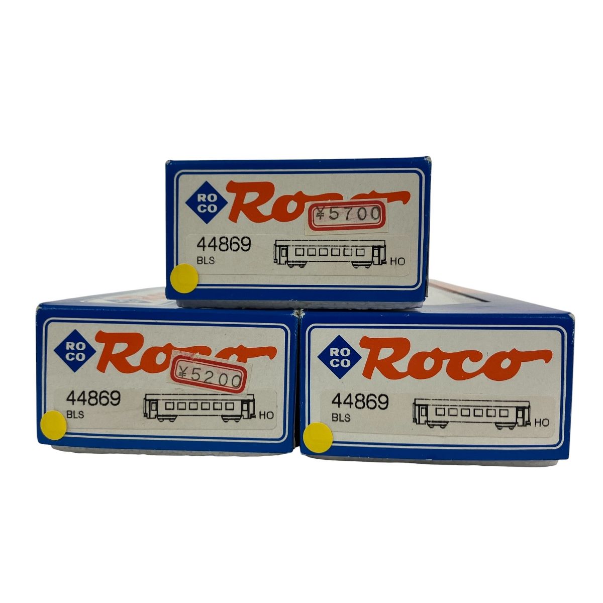 ROCO 44869 BLS AG 客車 3両セット HOゲージ 鉄道模型 中古 N10617445