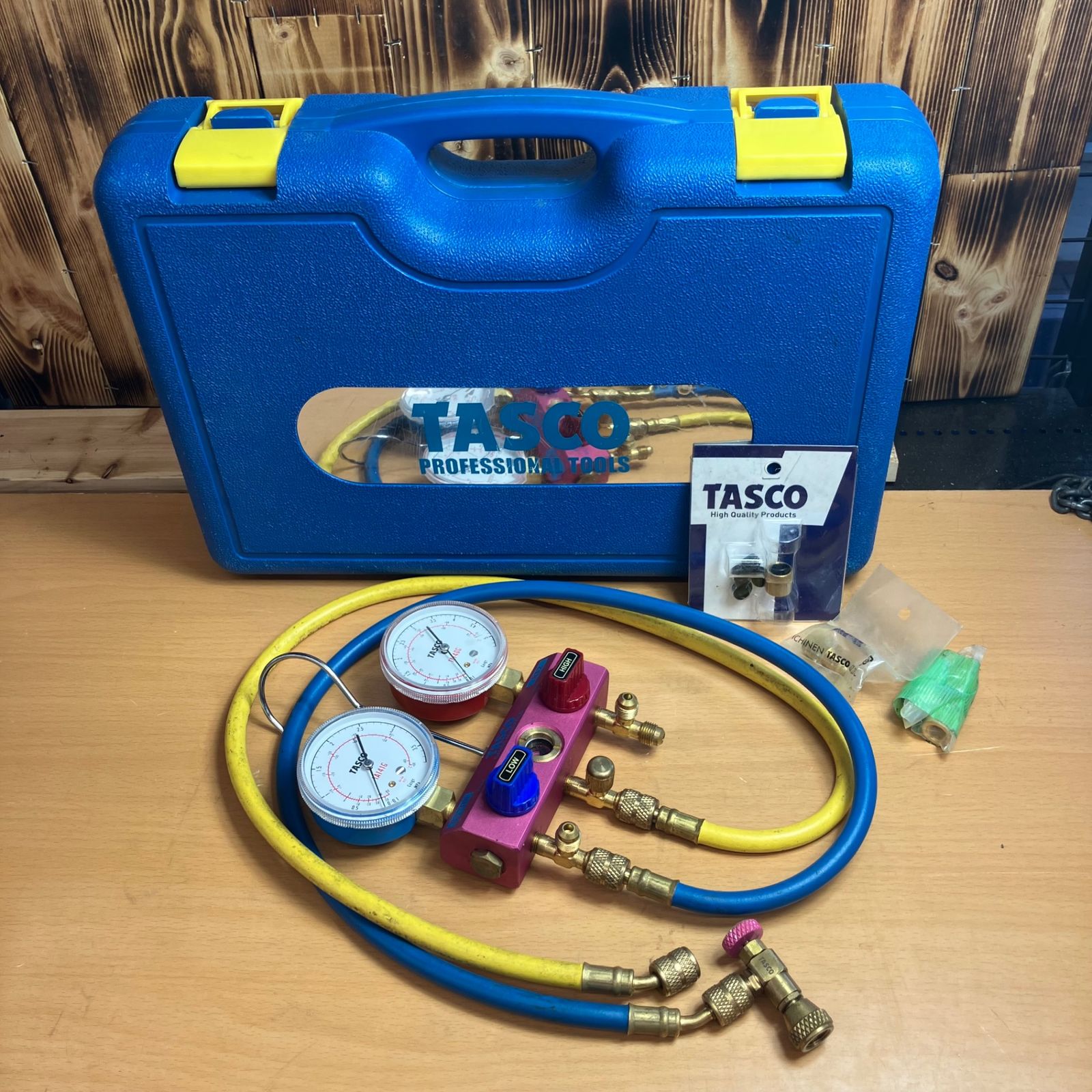 イチネンTASCO TA 122 GB-1 R 410 A 32ゲージマニホールドキット