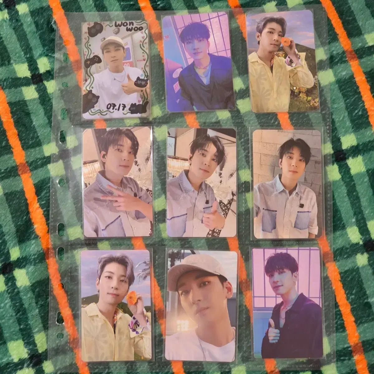 SEVENTEEN(セブンティーン・セブチ) ウォヌ(WONWOO) sector 17 トレカ