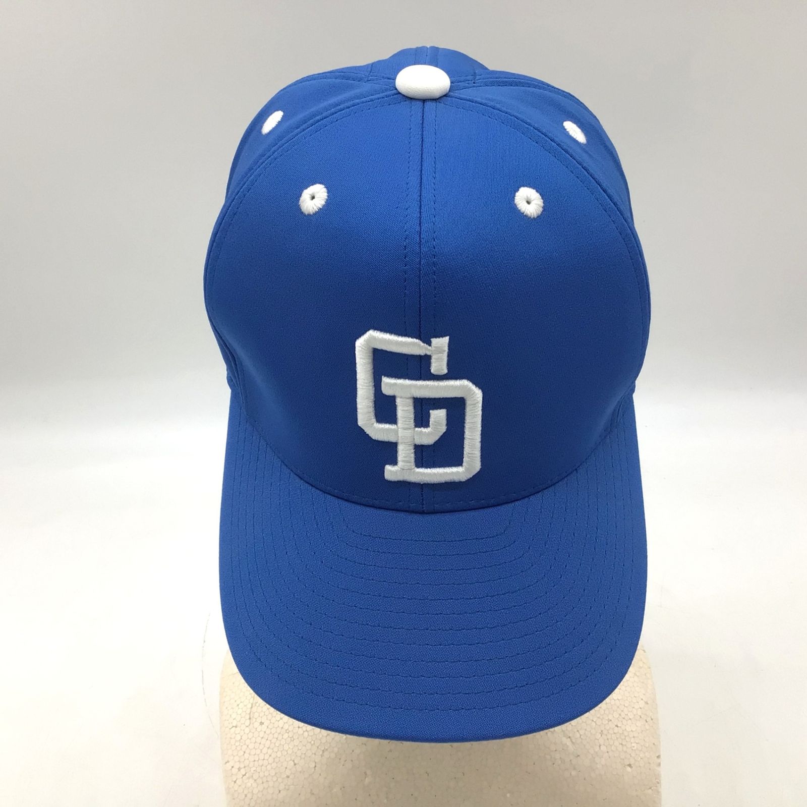 11435 中日ドラゴンズ キャップ ジュニアサイズ asics baseball 55 cm ポリエステル ブルー 帽子 野球応援グッズ