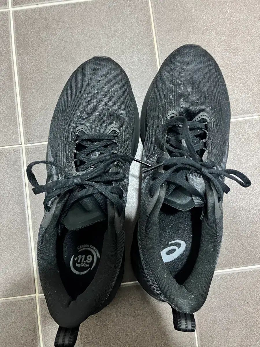 アシックス ノヴァブラスト 5 ワイド ブラック キャリアー 270 size