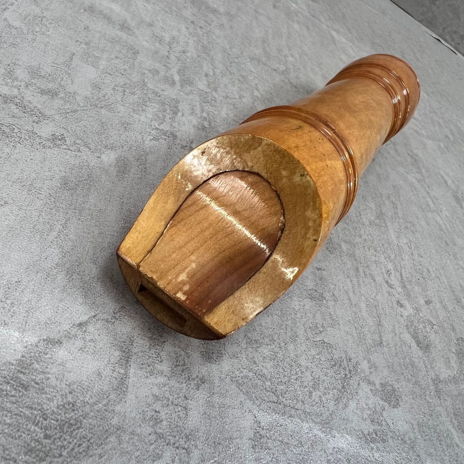 ヤマハ テナーリコーダー 木製 ジャーマン式 全長約64.8cm タンポ交換