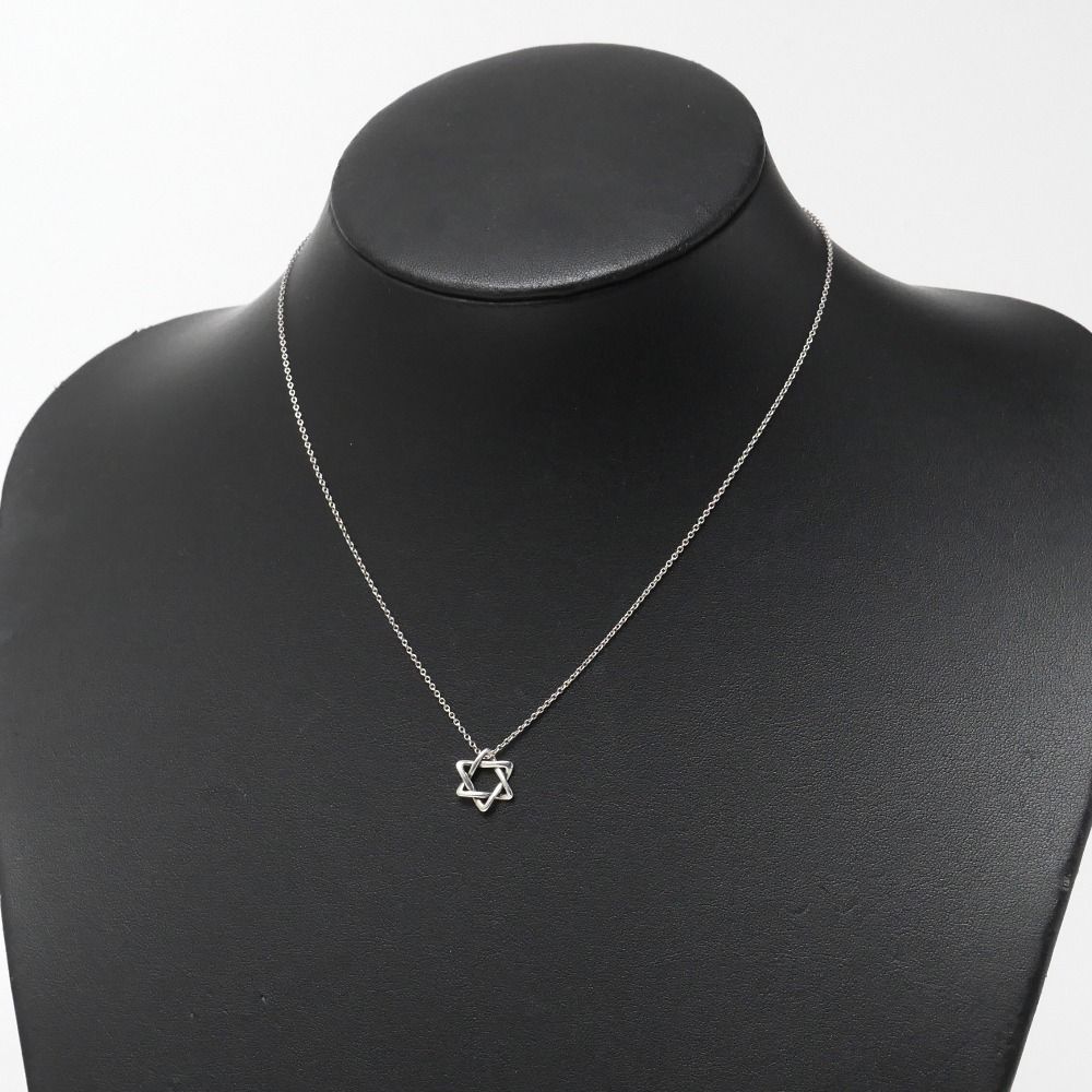 □美品□TIFFANY&Co. ティファニー スター オブ ダビデ ネックレス