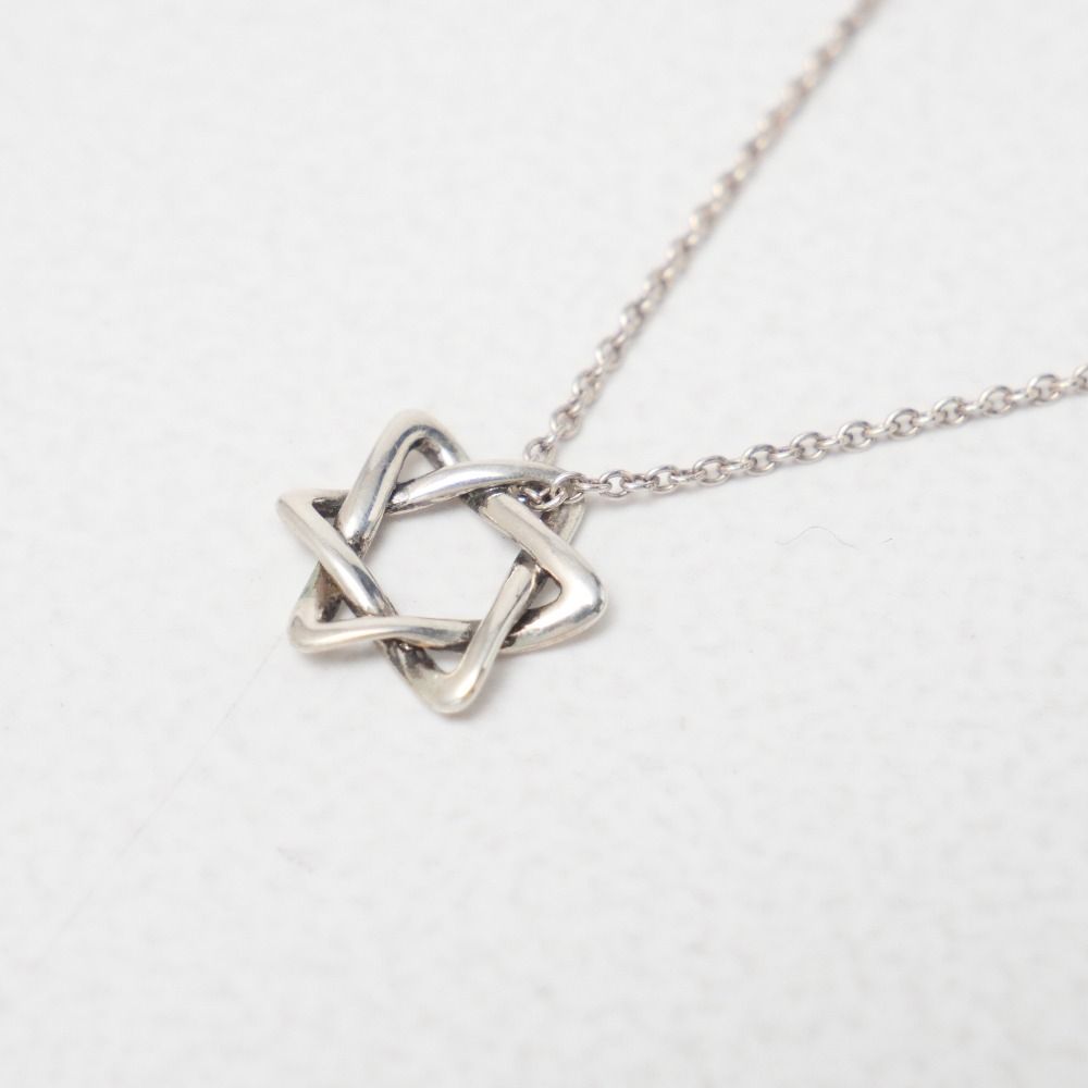 □美品□TIFFANY&Co. ティファニー スター オブ ダビデ ネックレス