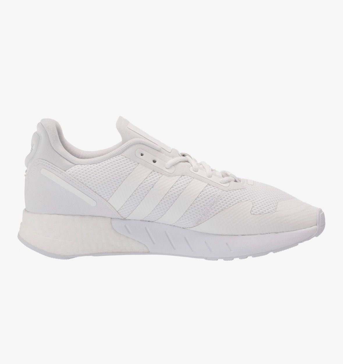 adidas Originals Men's ZX 1K Boost Sneaker, White/White/White