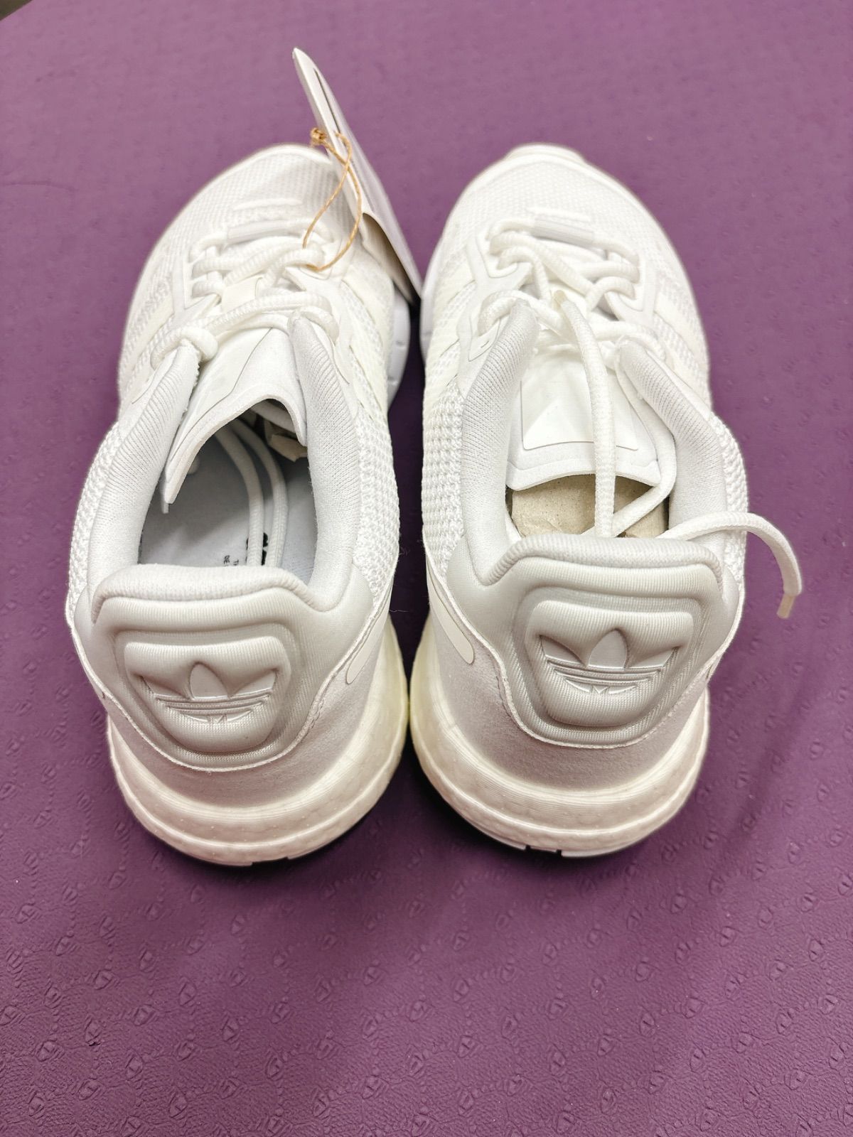 adidas】Zx 1K Boost スケートシューズ、ホワイト 27.5cm - メルカリ