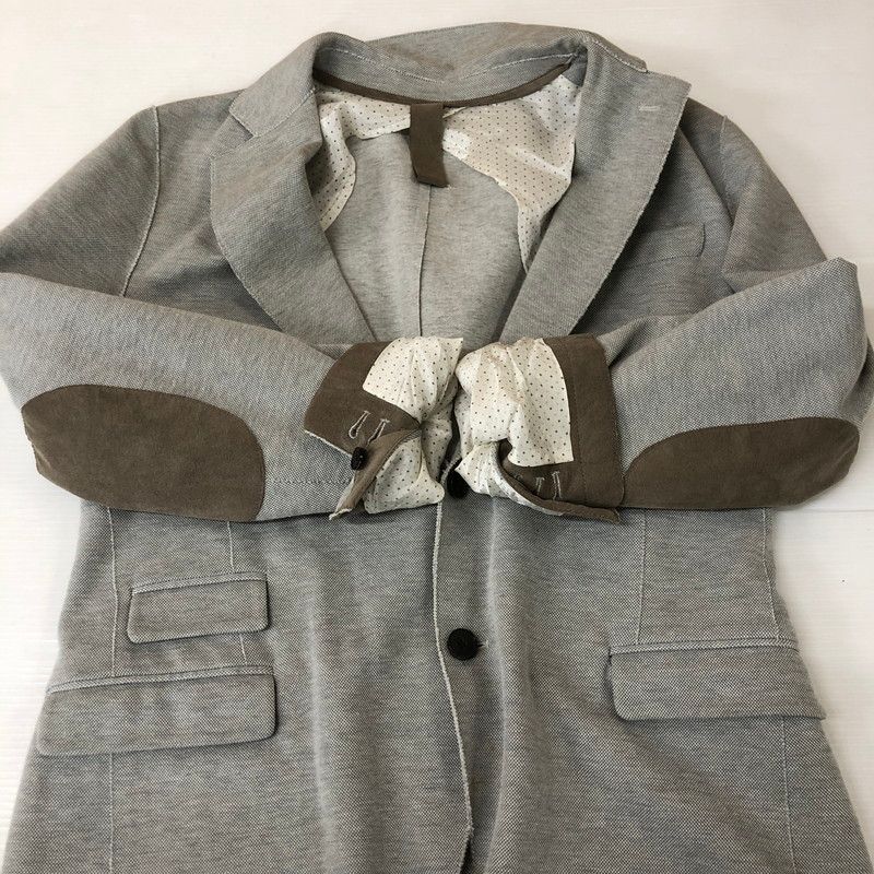 中古品】eleventy イレブンティ ELBOW PATCH TAILORED JACKET