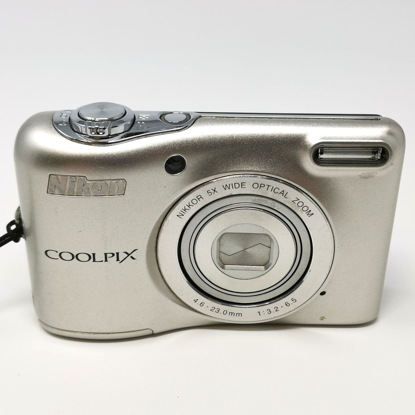 ニコン coolpix L30 シルバー デジカメ 動作確認済み デジタルカメラ