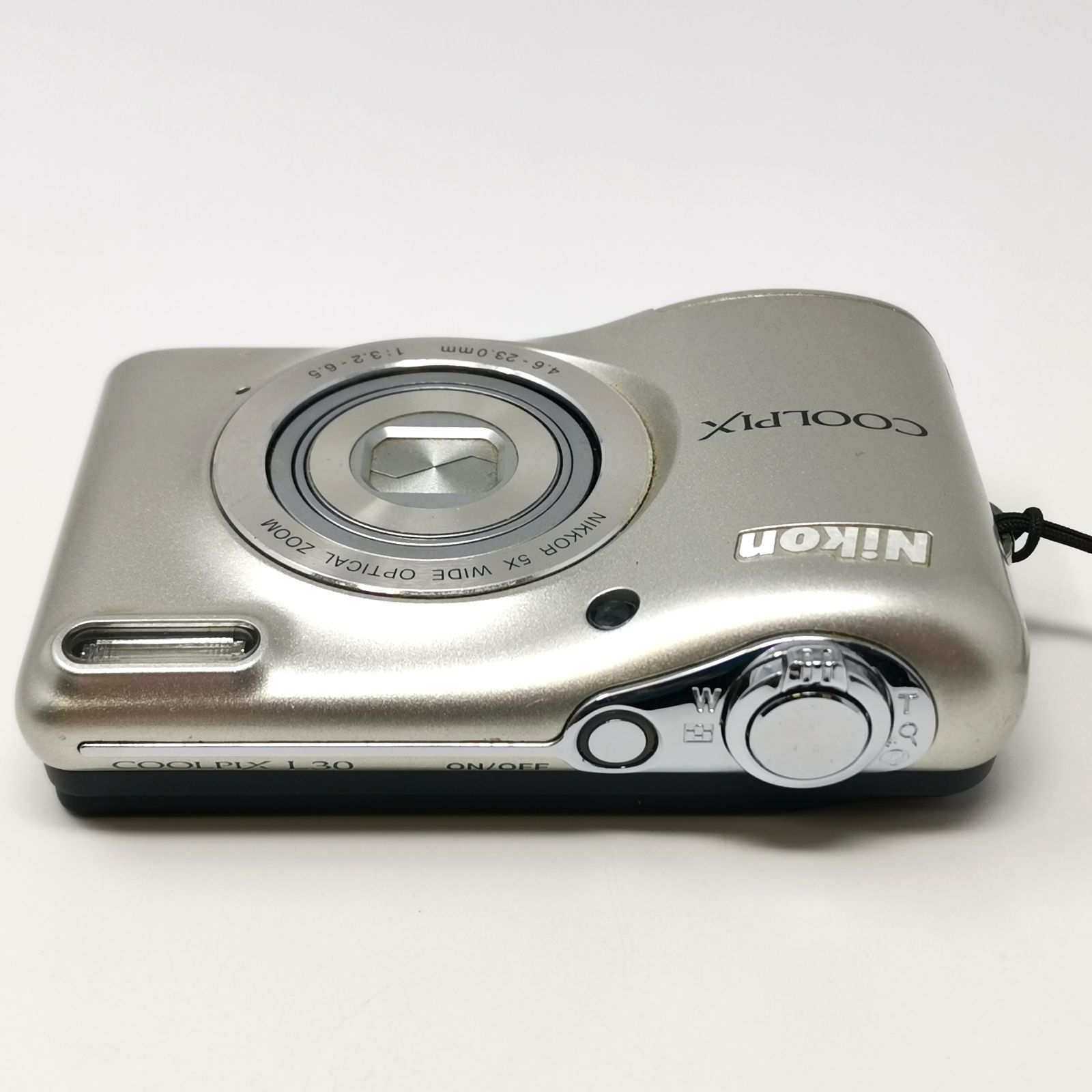 ニコン coolpix L30 シルバー デジカメ 動作確認済み デジタルカメラ