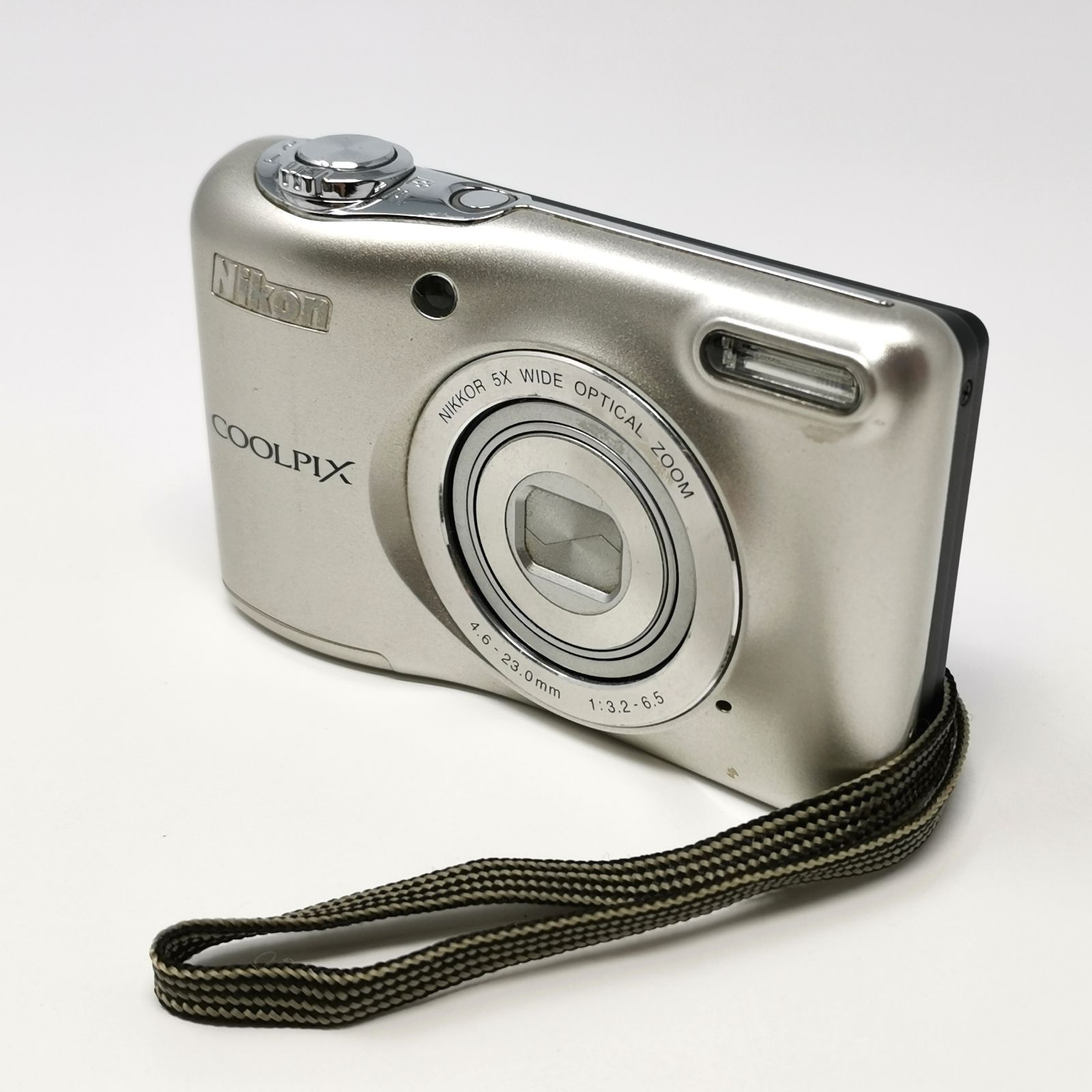 ニコン coolpix L30 シルバー デジカメ 動作確認済み デジタルカメラ