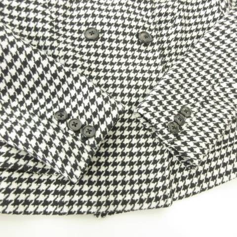 エミリアウィズ EmiriaWiz ジャケット 千鳥格子 ダブル 肩パッド 厚手