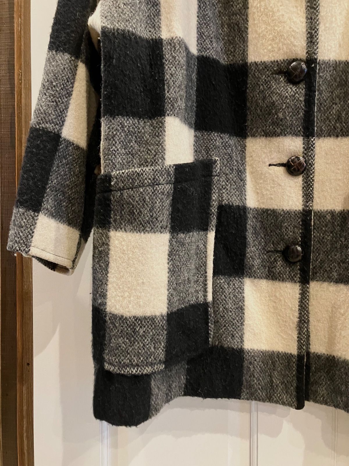 Woolrich 80s アウター　ウールジャケット vintage 早い者勝ち 80s woolrich コート ジャケット 販売 ウールコート チェック