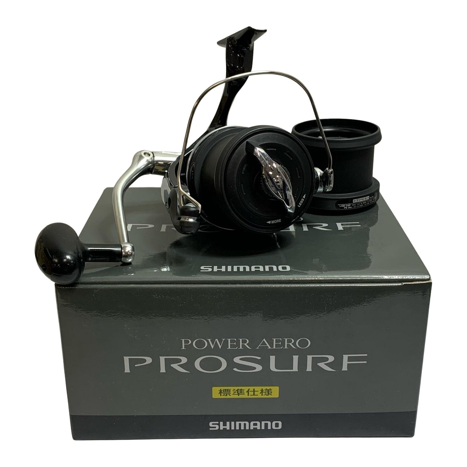 SHIMANO シマノ SA 56 PA PROSURF スピニングリール 箱 替えスプール付 03388