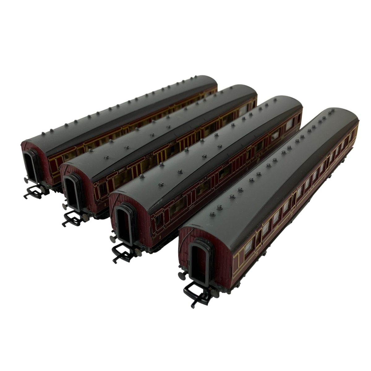 2931 2932 2933 2935 ロンドンミッドランド-スコティッシュ鉄道 LMS 客車 4両セット HOゲージ 鉄道模型