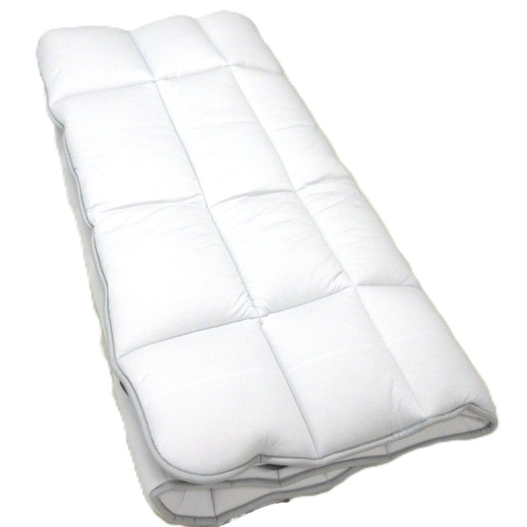 西川ウール敷きパッド ダブル ライトタイプ グレー 104500 FIT LABO