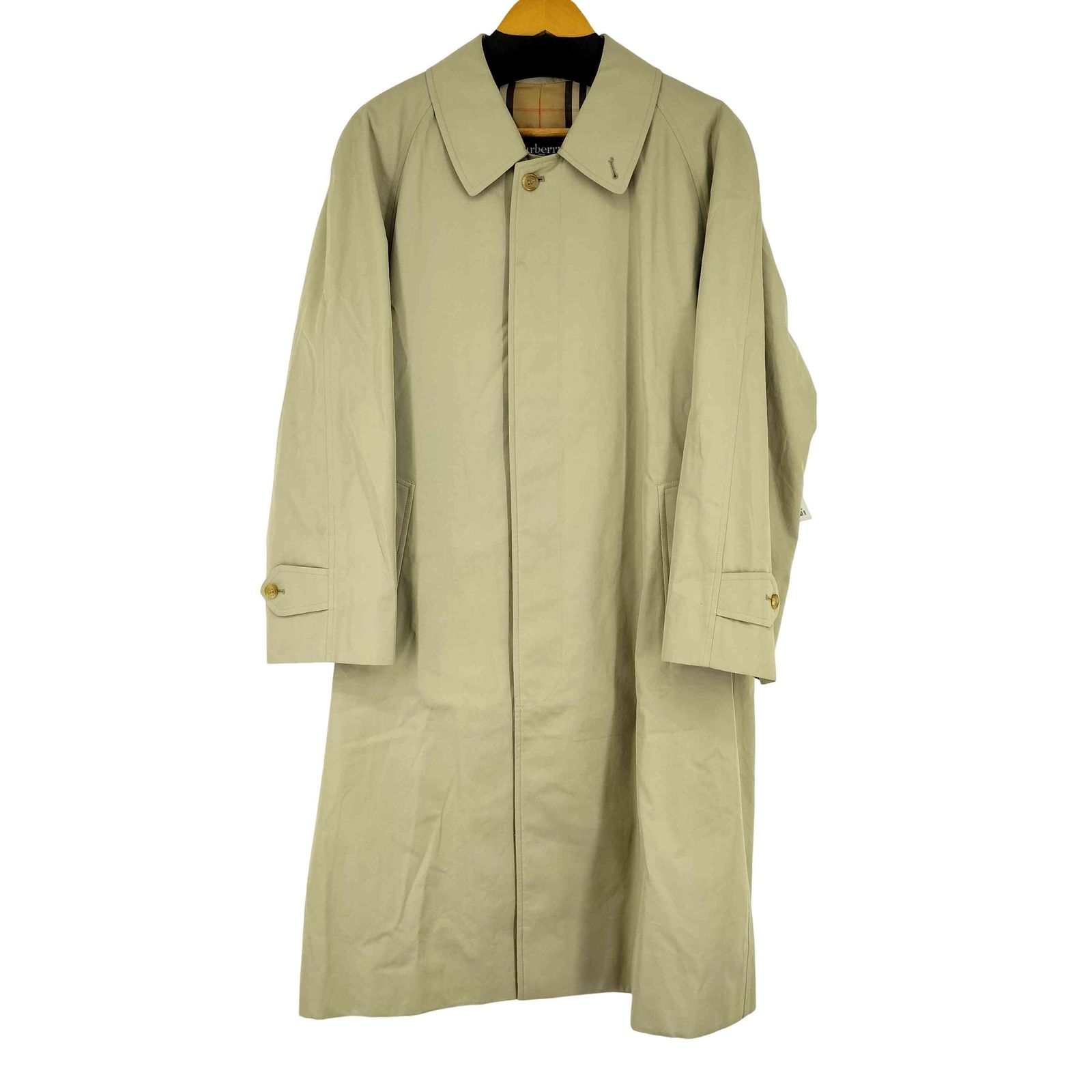バーバリーズ BURBERRYS 裏地ノバチェック ステンカラーコート メンズ