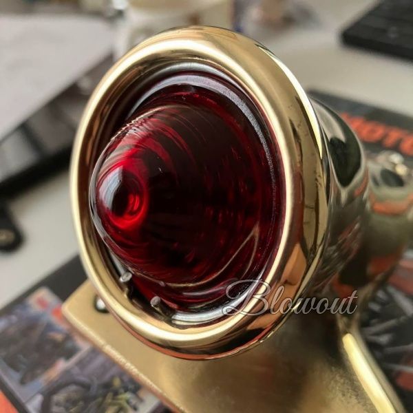 真鍮製テールランプ ハーレー ショベル エボ スポーツスター C3 楽天