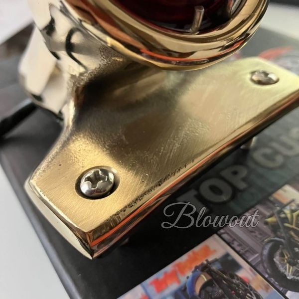 真鍮製テールランプ ハーレー ショベル エボ スポーツスター C3 楽天