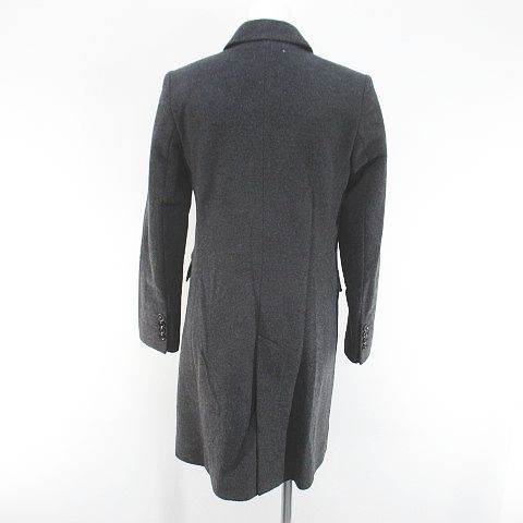 エストネーション ESTNATION チェスターコート 38 灰系 グレー 日本製