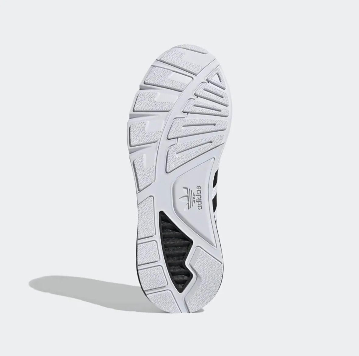 adidas スニーカー ホワイト/グレー/ブラック adidas Originals Men's ZX 1K Boost Sneaker, White/Black/Halo