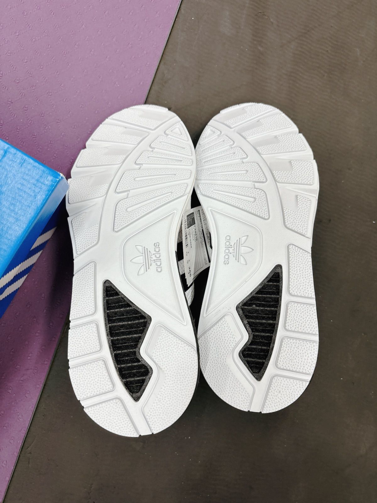 adidas Originals Men's ZX 1K Boost Sneaker, White/Black/Halo