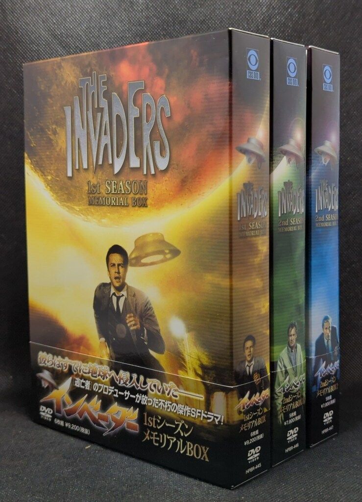 外国ドラマDVD インベーダー 1st+2nd Season メモリアルBOX 全3BOX