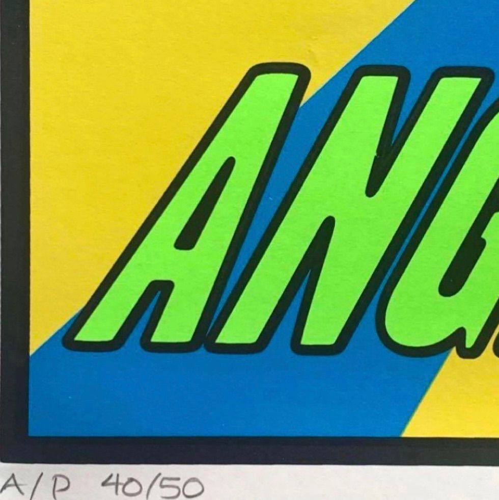 A/P 40/50】Frank Kozik（フランク・コジック）Hi-STANDARD「ANGRY