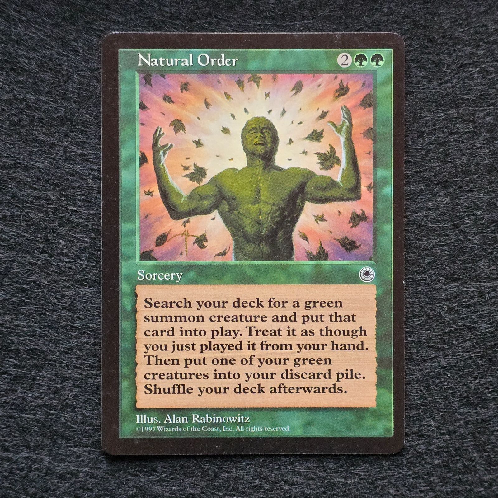 マジック:ザ・ギャザリング 自然の秩序 NaturalOrder 英語版 黒枠