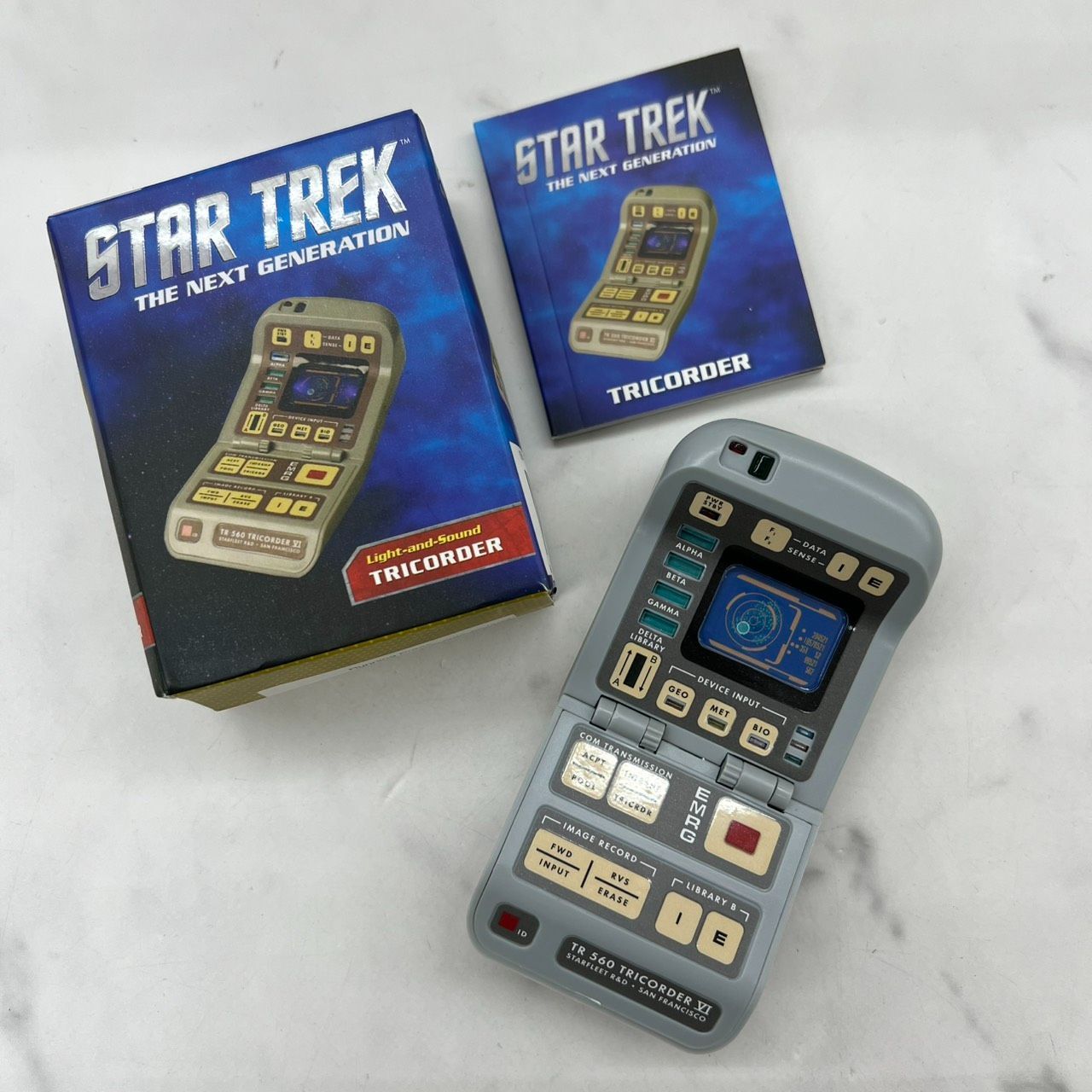 STAR TREK スタートレック TNG トリコーダー 音鳴・点滅 Light-and