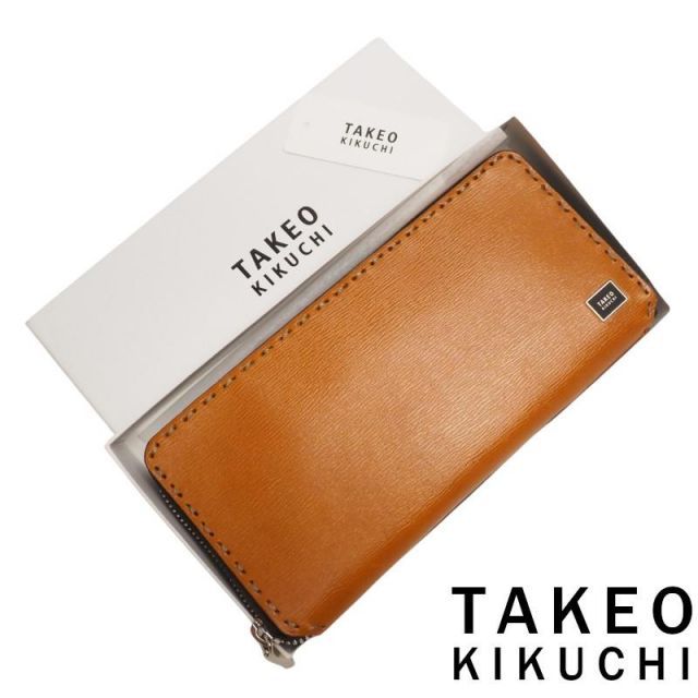 新品正規1.9万円 TAKEO KIKUCHI タケオキクチ エイト 牛革 レザー