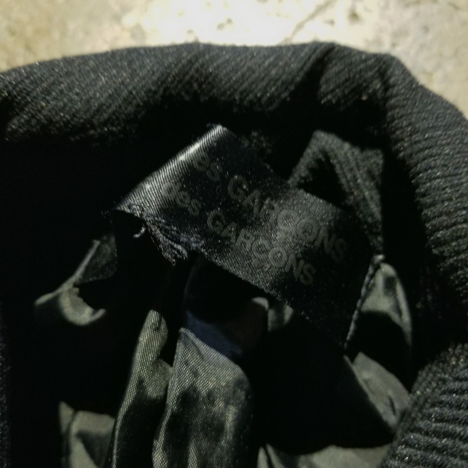 COMME des GARCONS COMME des GARCONS 05aw 製品染め スパンコール装飾