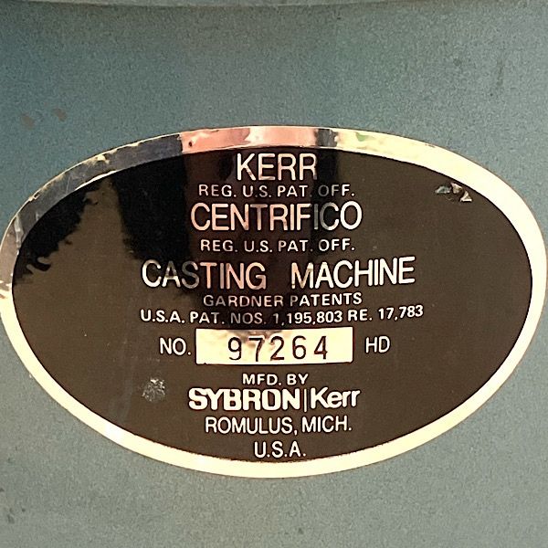  KERR 遠心鋳造器 キャスティングマシーン 彫金 117534 金属加工 彫金用具 手芸素材 材料