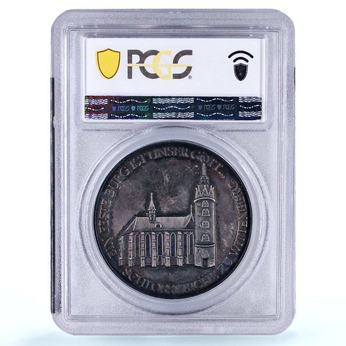 ドイツ マルティン・ルター教会 歴史資料 MS 63 PCGS 銀メダル 1983