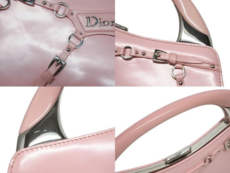 極美品 Christian Dior クリスチャンディオール パンク ハンドバッグ