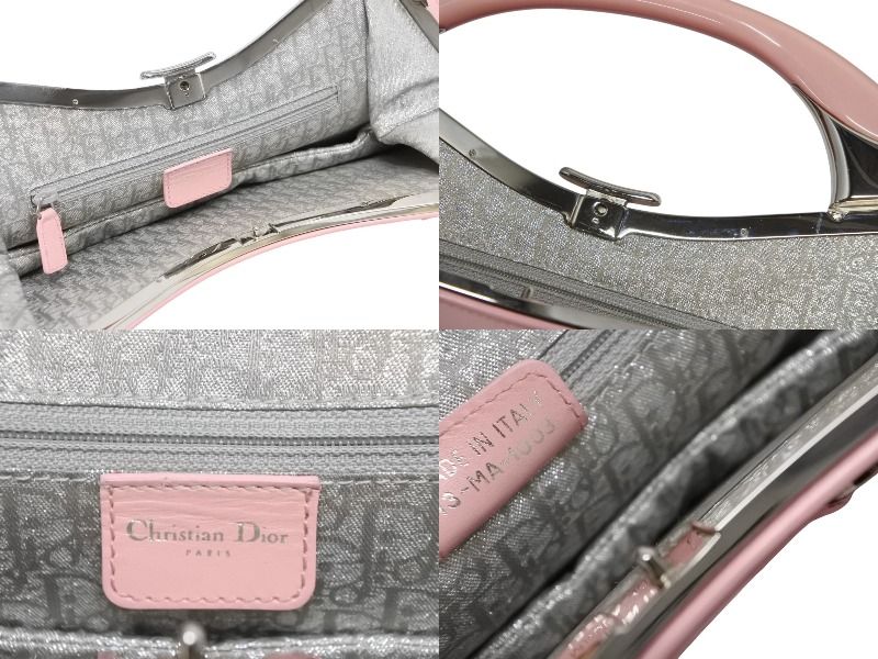 極美品 Christian Dior クリスチャンディオール パンク ハンドバッグ