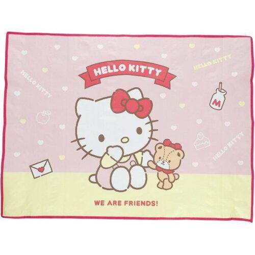 丸眞 サンリオ ハローキティ キティとおともだち レジャーシート 中サイズ アウトドア キャンプ 遠足 入数 10
