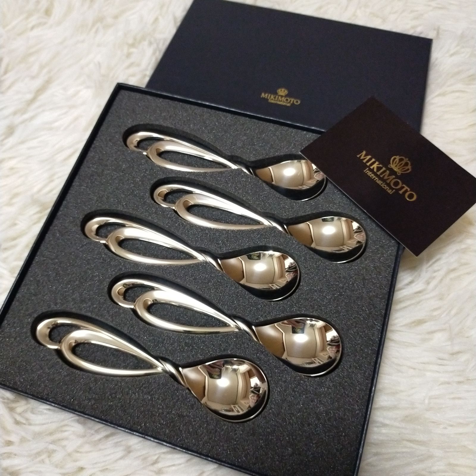 0826 ミキモト　半貴石　カトラリー　スプーン　希少　レア　未使用 0826 ミキモト 半貴石 カトラリー スプーン 希少 レア 未使用 0826