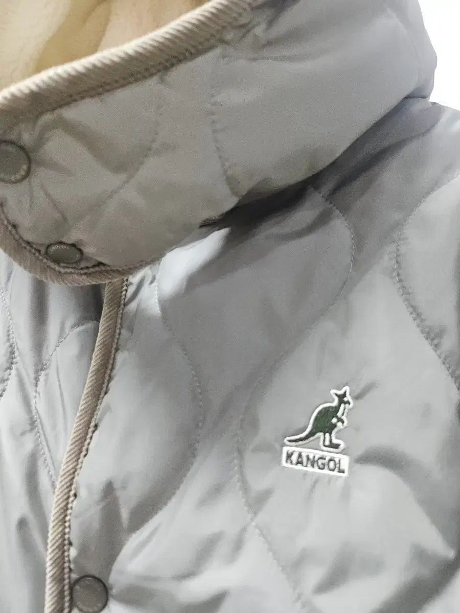  カンゴール キッズ グリーン リバーシブル フリース ロングジャケット 145 その他 ジャケット ブルゾン
