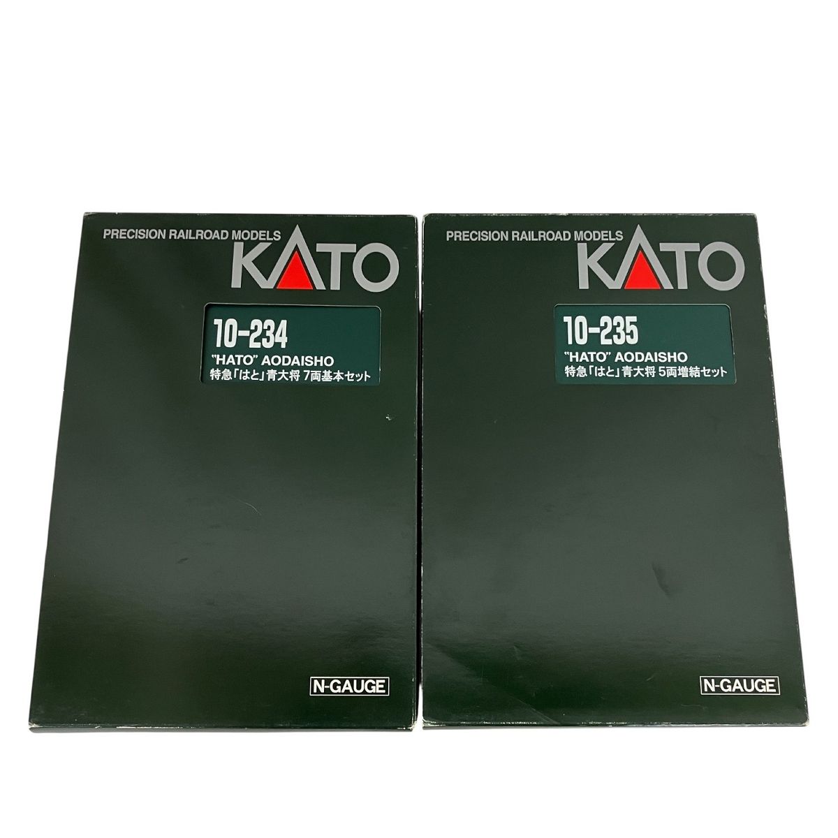 KATO 10-234 10-235 特急 はと 青大将 基本増結セット Nゲージ 鉄道